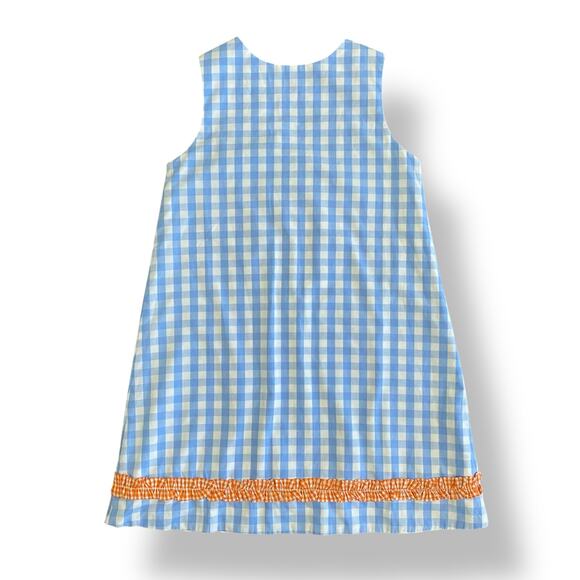 Girls Reversible Holiday Dress Santa Christmas Pumpkin Fall Outfit Size 6 - Picture 5 of 5